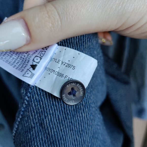 Men's Royal Robbins 100% Cotton Long Sleeve Button Up Shirt Blue - Picture 7 of 11